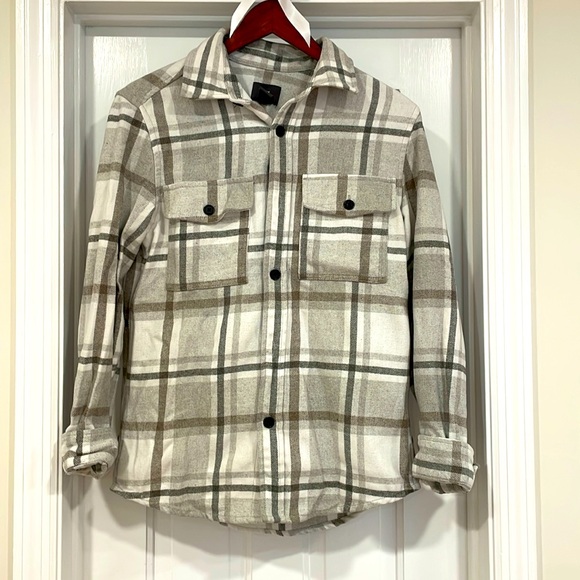 Oversized Flannel Shacket - Picture 1 of 3